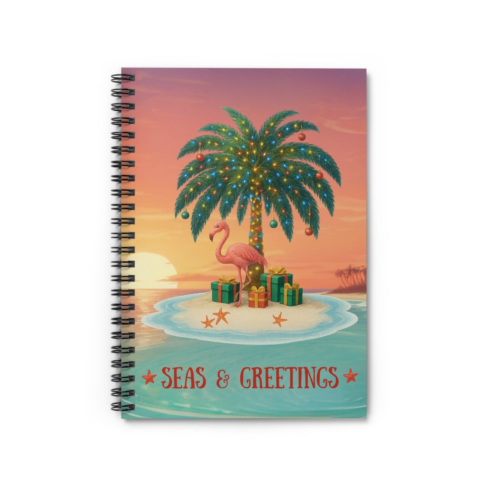 Printify Seas & Greetings Notebook One Size 14697553916256651739