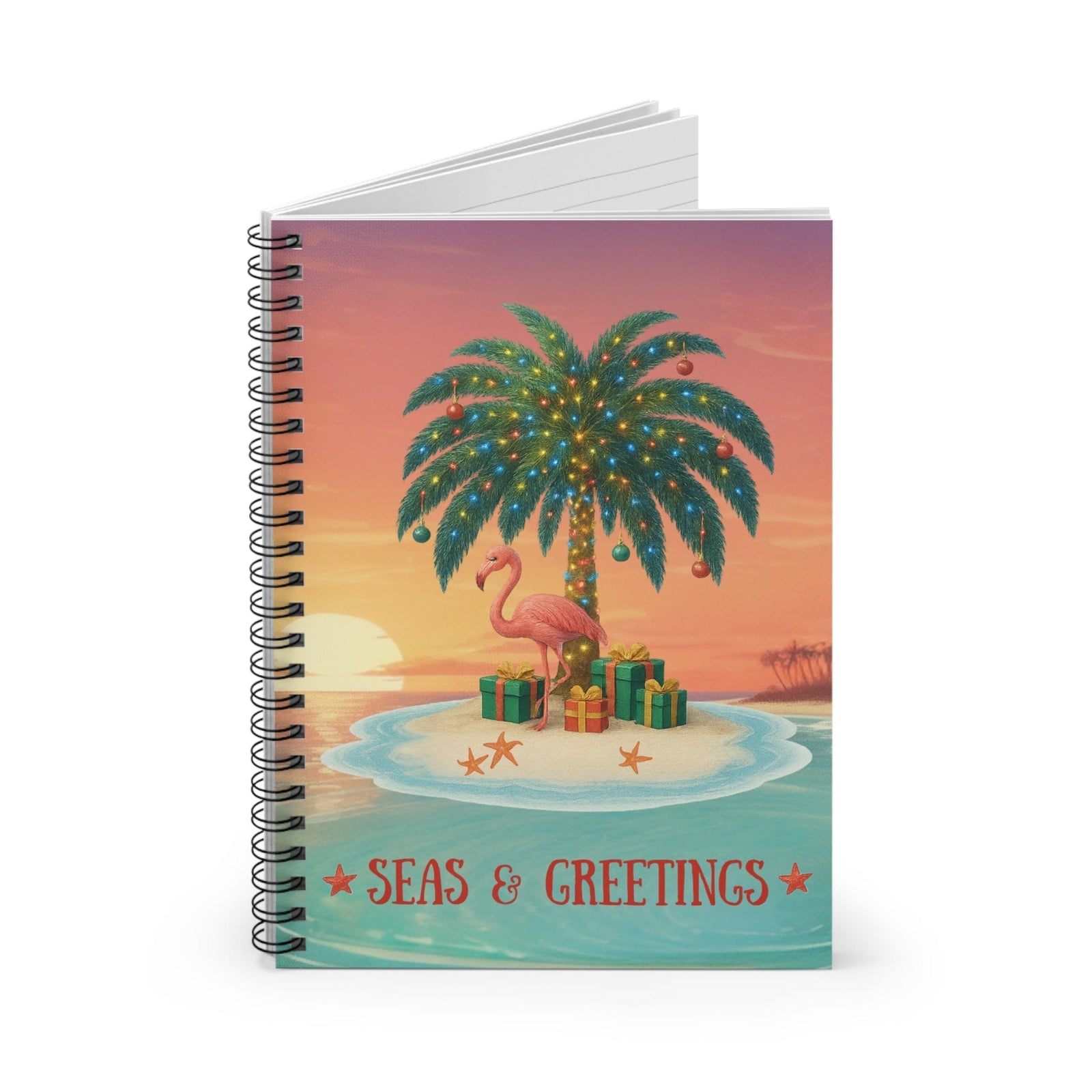 Printify Seas & Greetings Notebook One Size 14697553916256651739