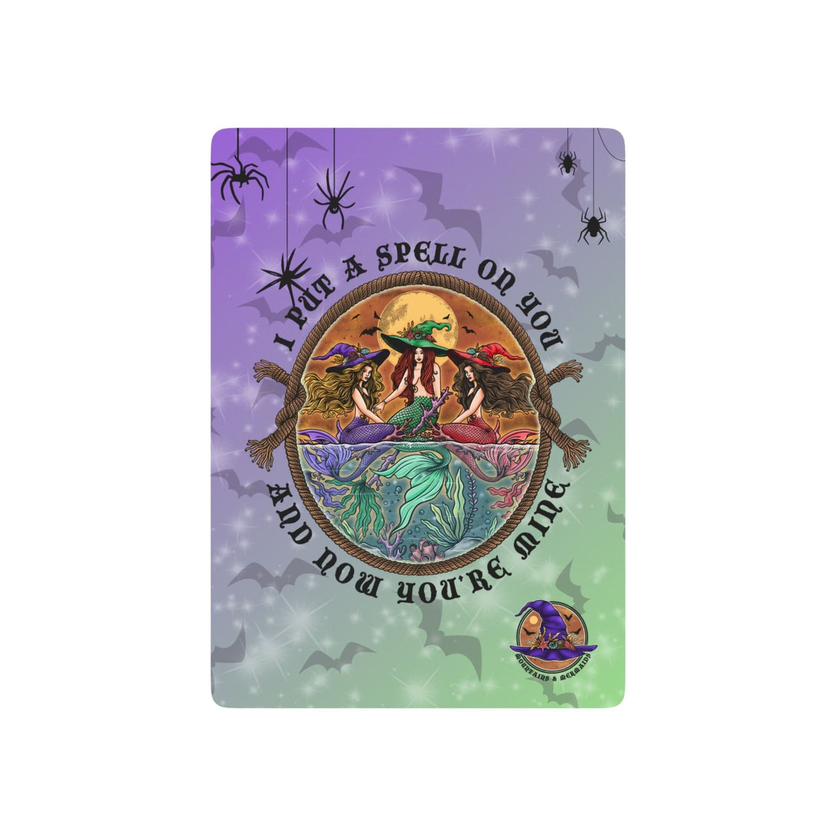 Printify Siren Sister's Mystic Playing Cards 2.5" x 3.5" 96562791354525118041