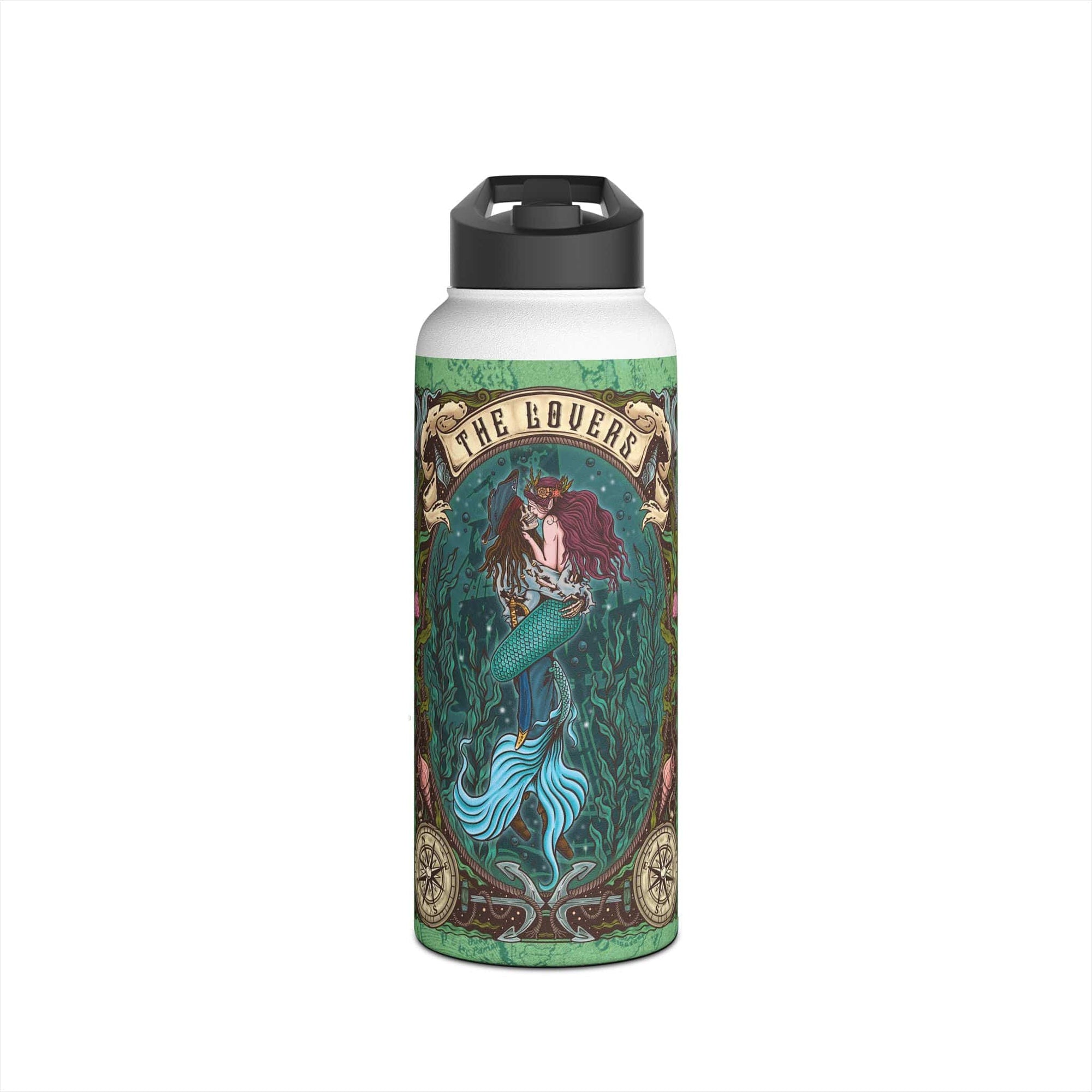 Printify The Lovers 32 oz Water Bottle 32oz / White 22260855086631745127
