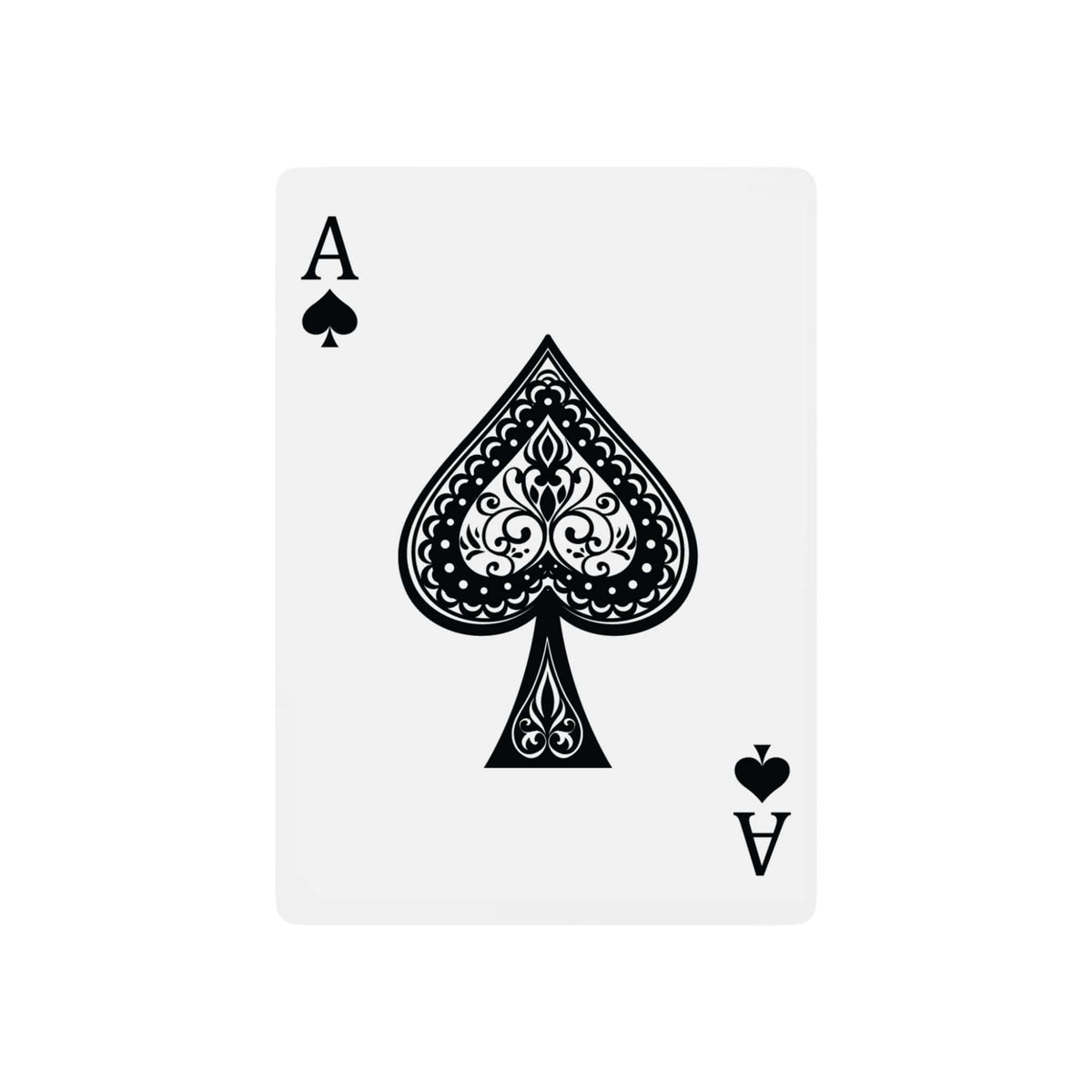 Printify The Mermaid Coven Playing Cards (Moonlit Ocean) 2.5" x 3.5" / White / Semi Glossy 86876342620712052235