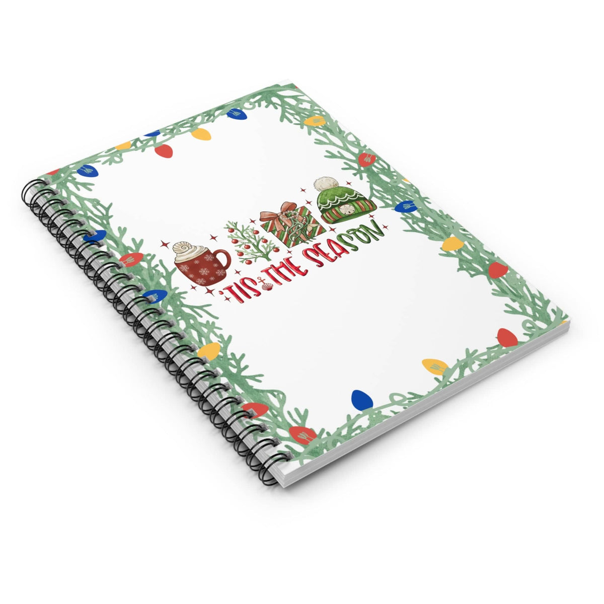 Printify Tis the Season Notebook One Size 74079943559562728178