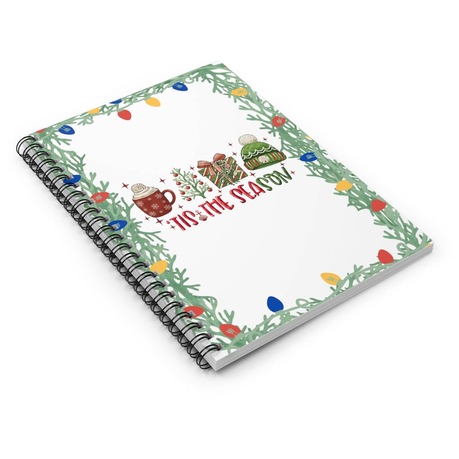 Printify Tis the Season Notebook One Size 74079943559562728178