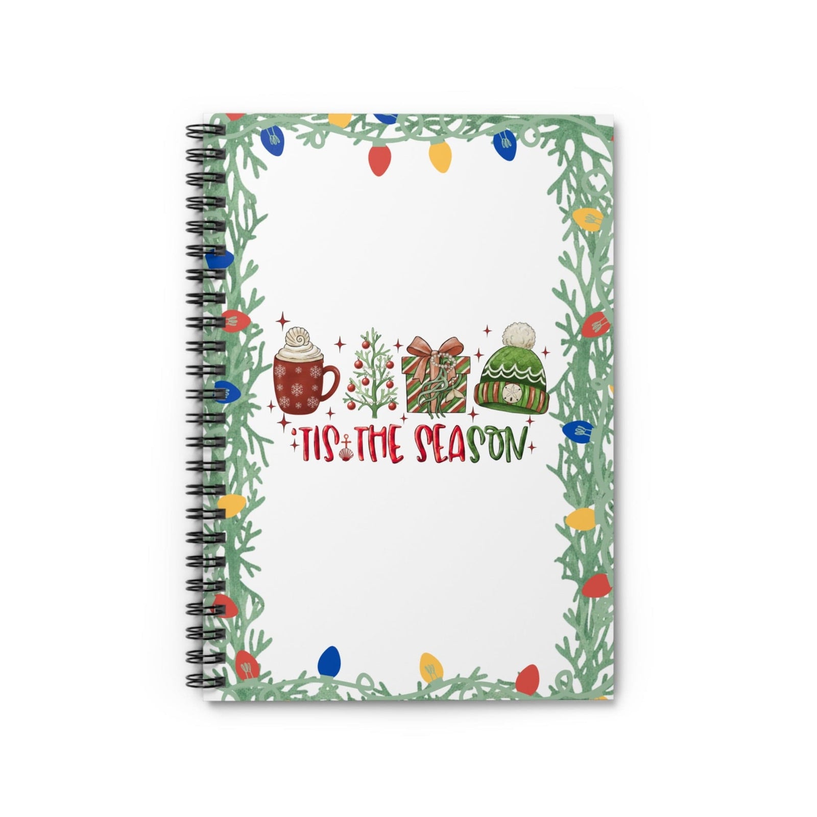 Printify Tis the Season Notebook One Size 74079943559562728178