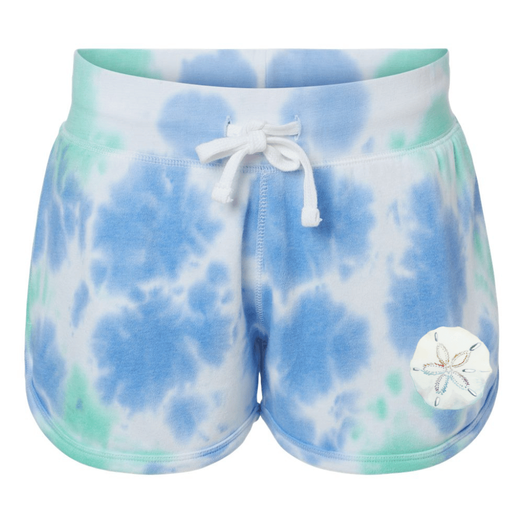 Mermaid Water Tie-Dye Shorts - Mountains & Mermaids