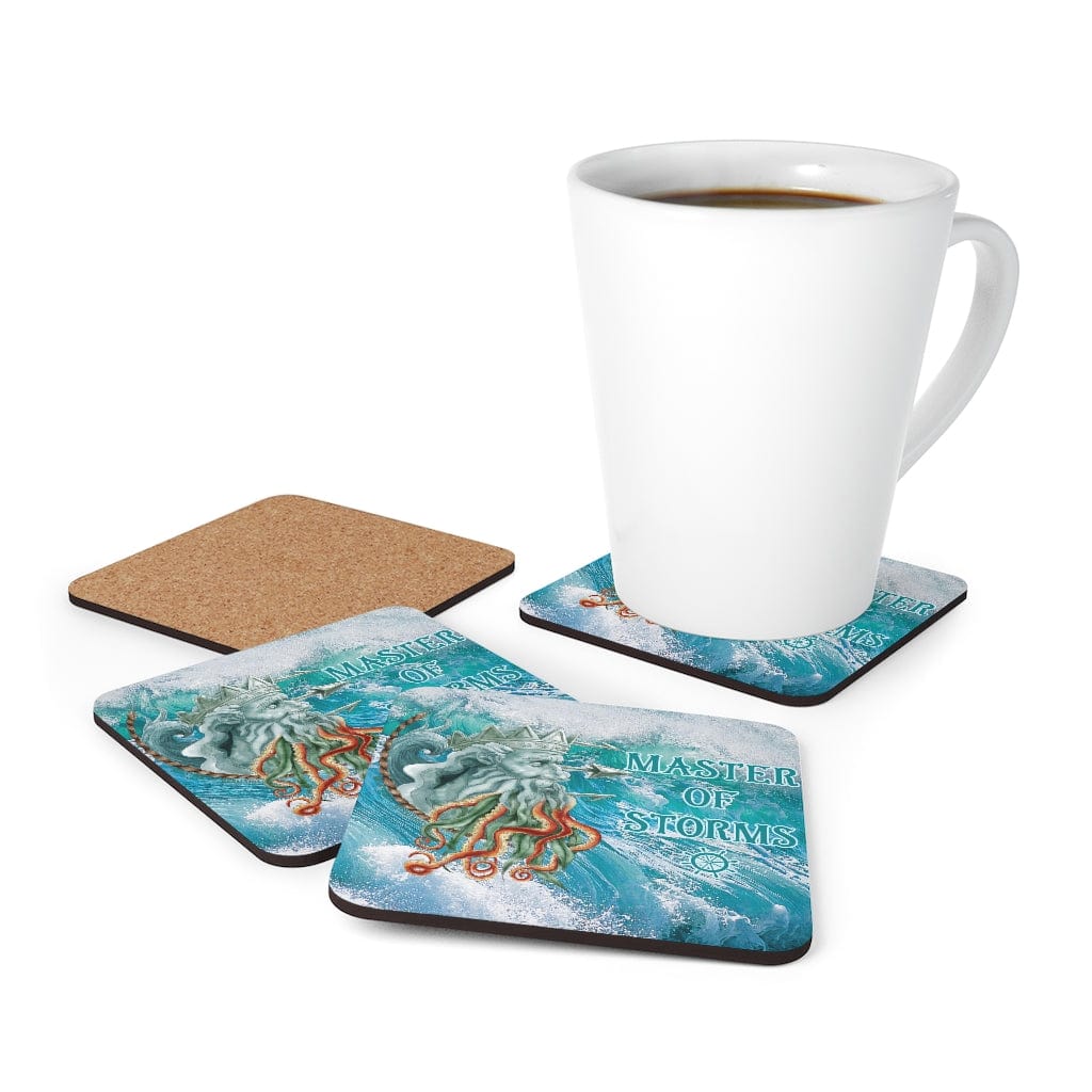 Poseidon Master Of Storms Coaster Set - Mountains & Mermaids