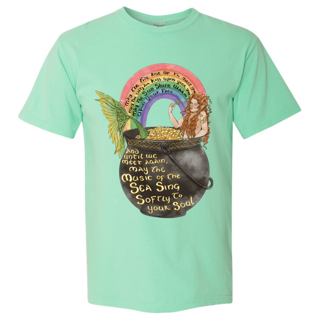 Celtic Mermaid Unisex T-Shirt - Mountains & Mermaids