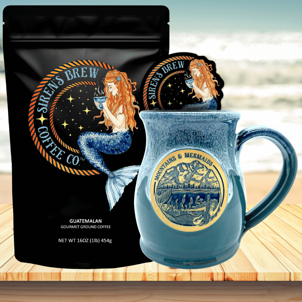 Siren's Brew Guatemalan Medium Roast Coffee Bundle - Mountains & Mermaids