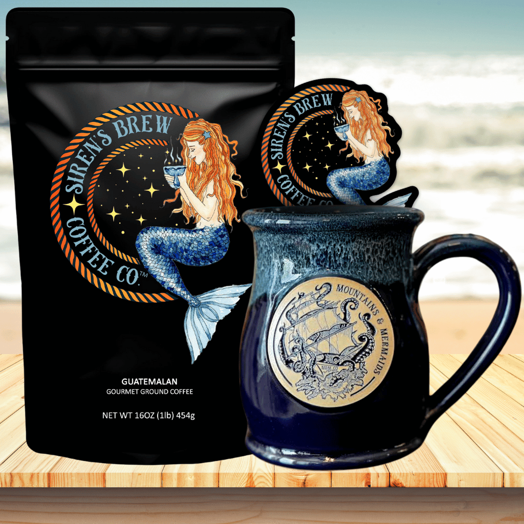 Siren's Brew Guatemalan Medium Roast Coffee Bundle - Mountains & Mermaids