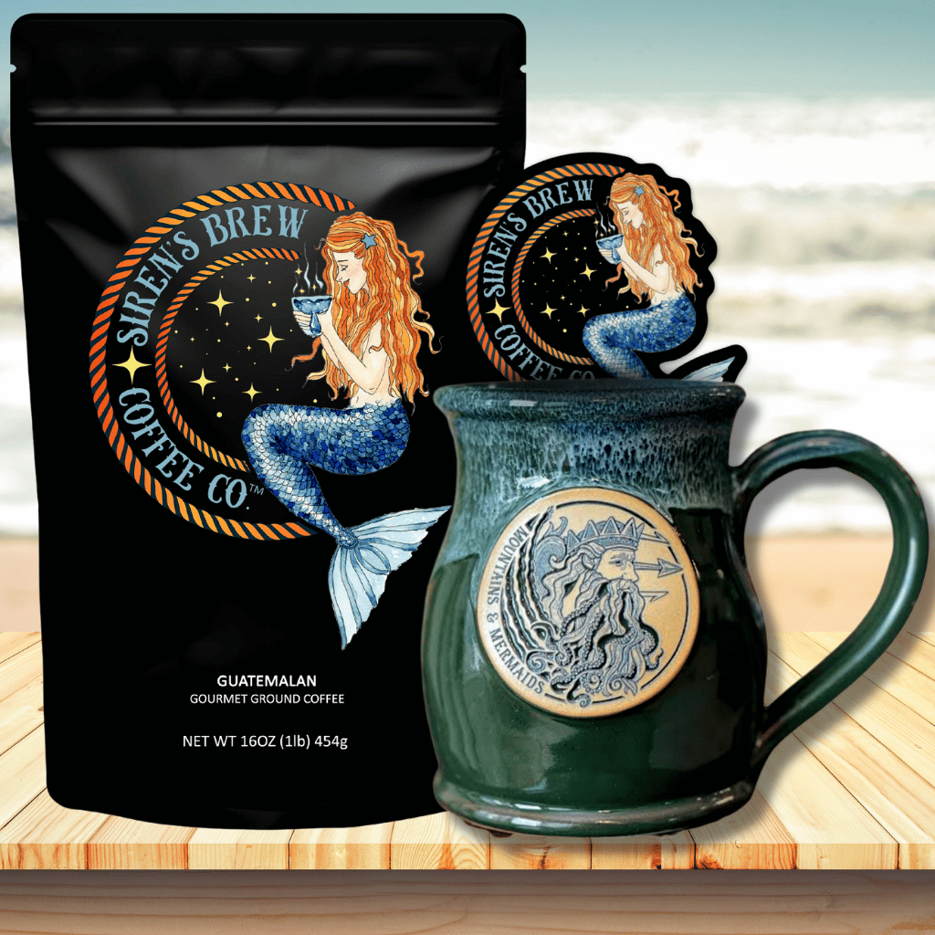 Siren's Brew Guatemalan Medium Roast Coffee Bundle - Mountains & Mermaids