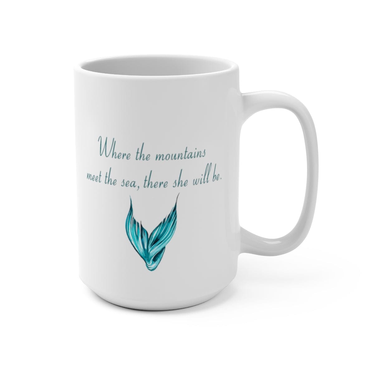 Mountains & Mermaids Coffee Mug 15oz - Mountains & Mermaids