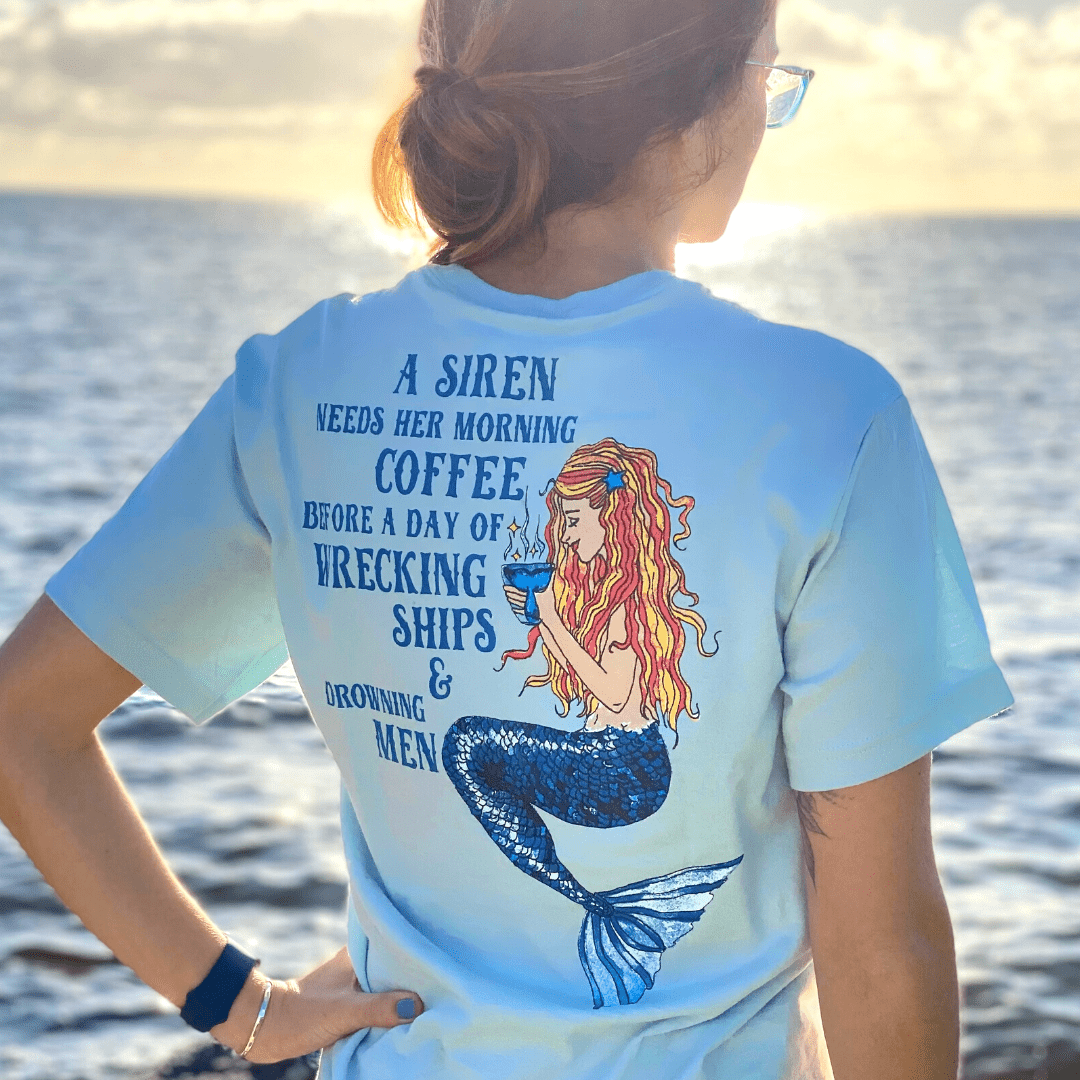 Siren's Brew Unisex T-Shirt - Mountains & Mermaids