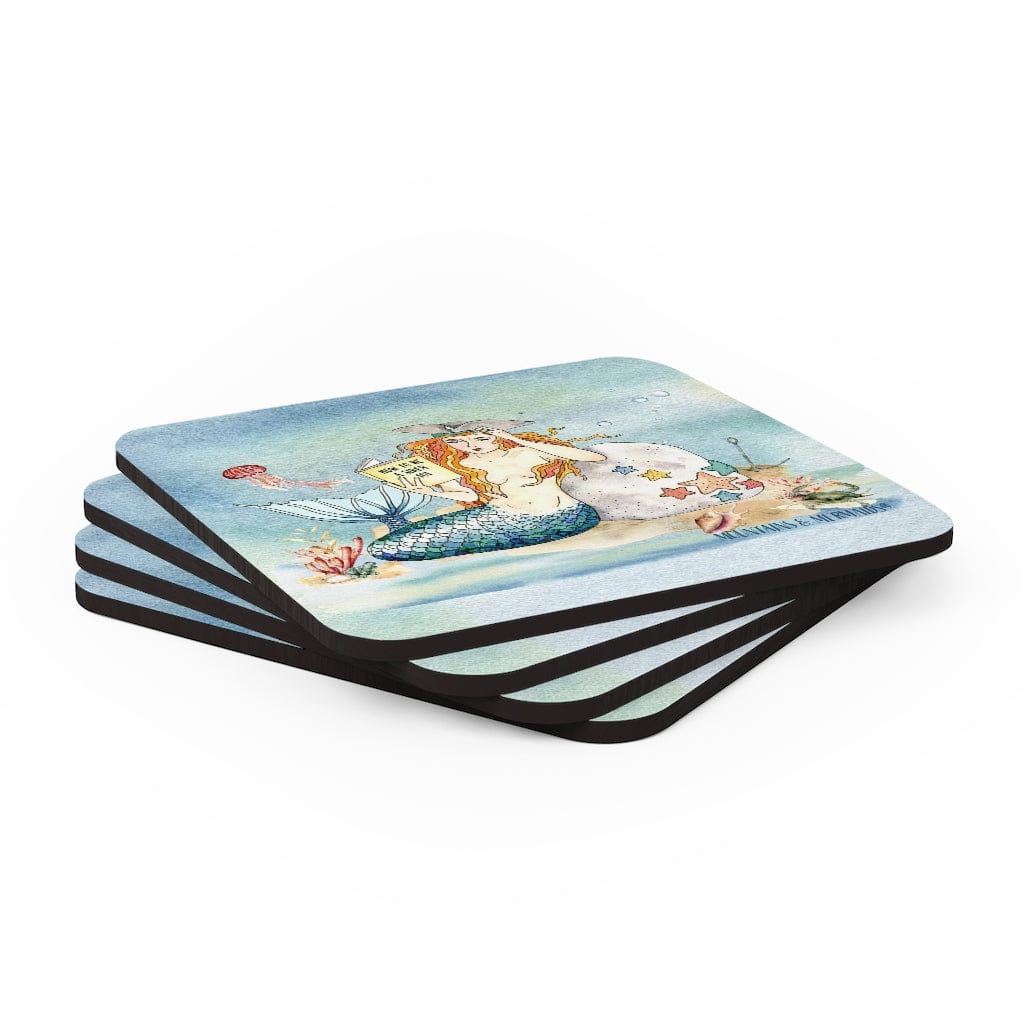 How To Be A Siren 101 Coaster Set - Mountains & Mermaids