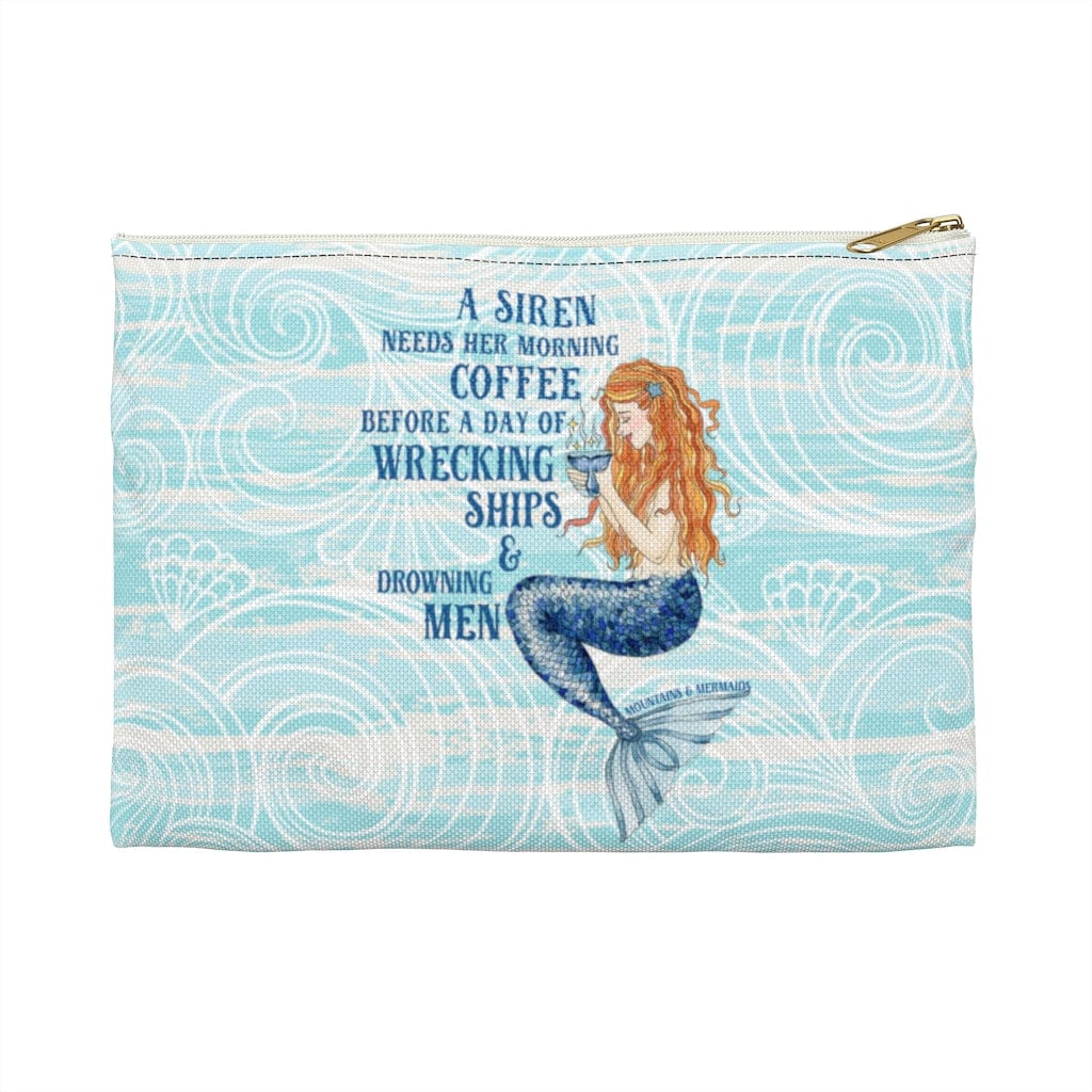Siren's Brew Accessory Pouch - Mountains & Mermaids