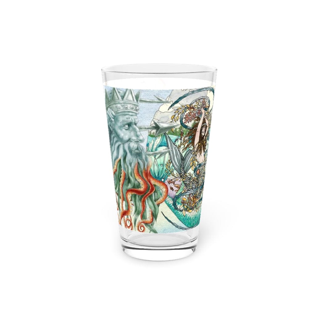 Mountains & Mermaids Pint Glass, 16oz - Mountains & Mermaids