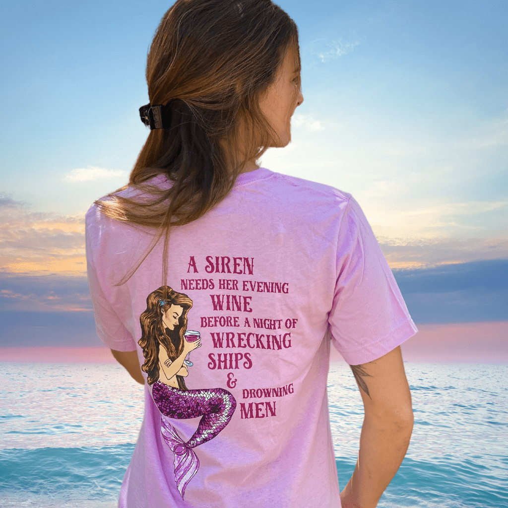 Siren's Grog Unisex T-Shirt - Mountains & Mermaids