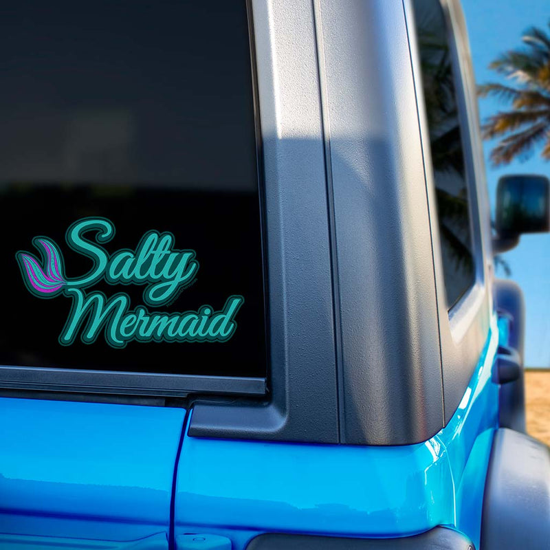 Salty Mermaid Adventure Decal - Mountains & Mermaids