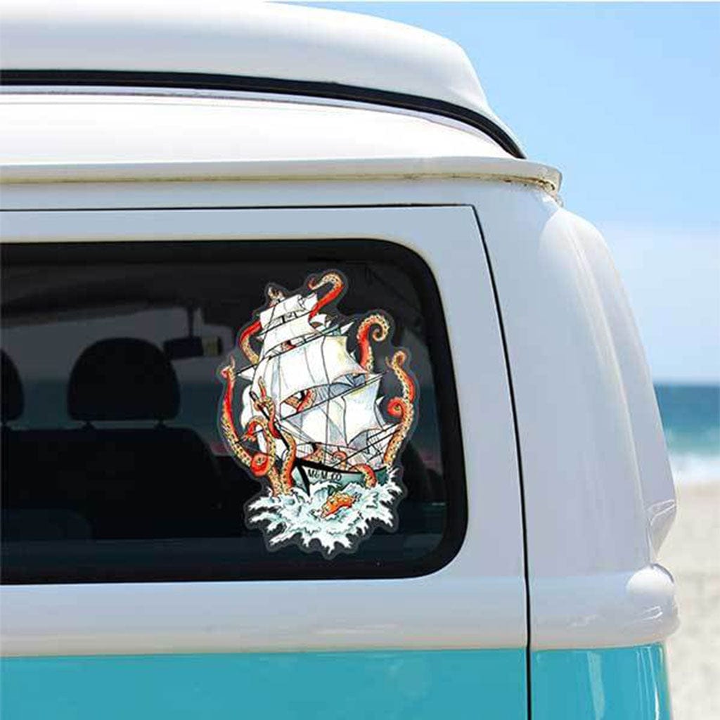 Mountains & Mermaids Kraken Adventure Decal MM146