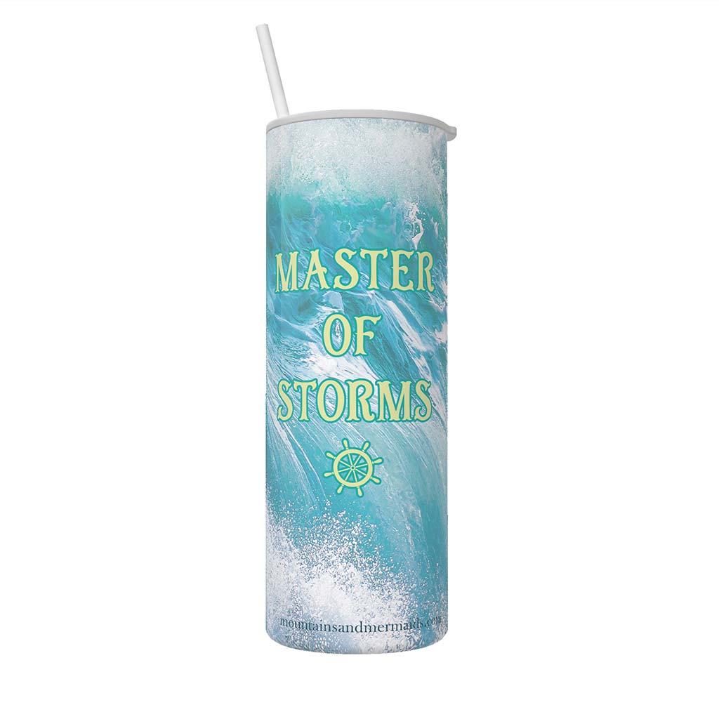 Mountains & Mermaids Poseidon Master of Storms Insulated Tumbler MM795