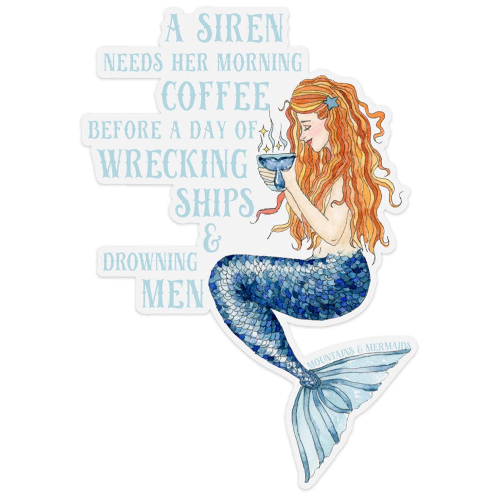 Mountains & Mermaids Siren's Brew Adventure Decal MM334