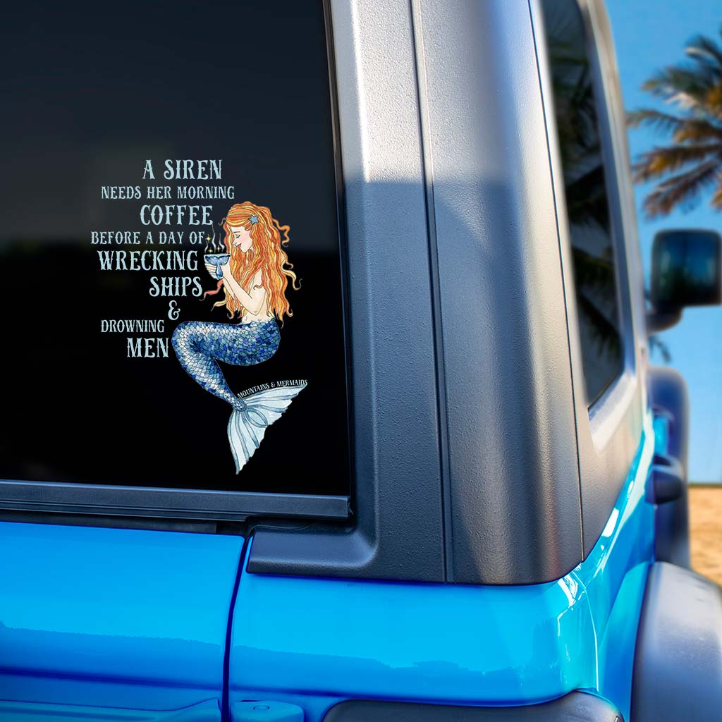 Mountains & Mermaids Siren's Brew Adventure Decal MM334